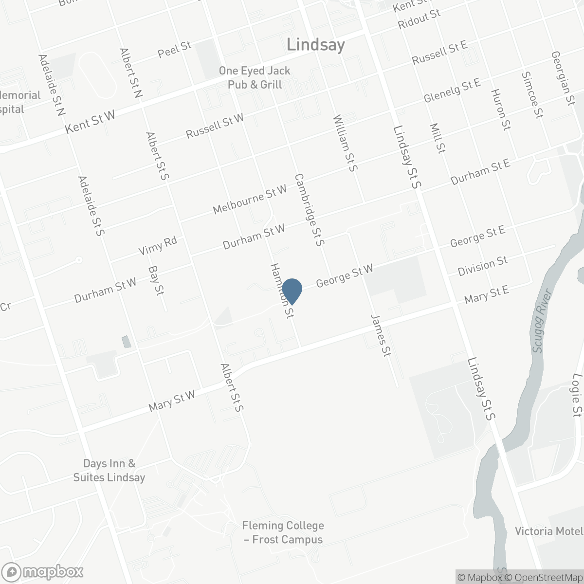 60 GEORGE STREET W, Lindsay, Ontario K9V 5H9